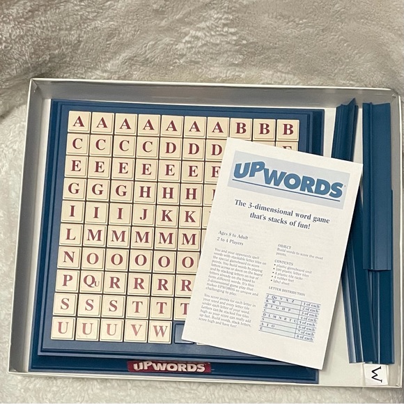UpWords 1997 Board Game - Picture 4 of 6